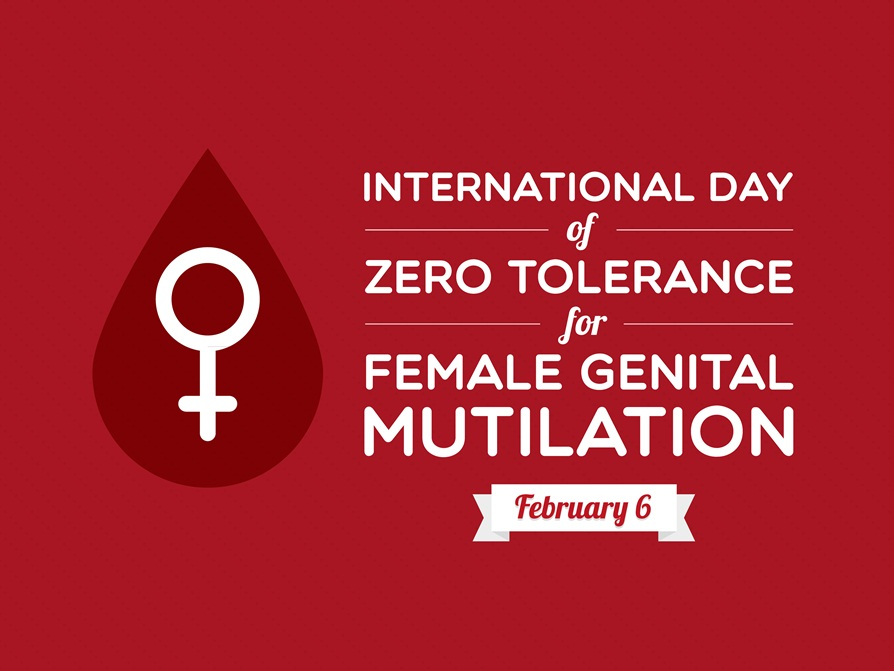 Zero tolerance for female genital mutilation