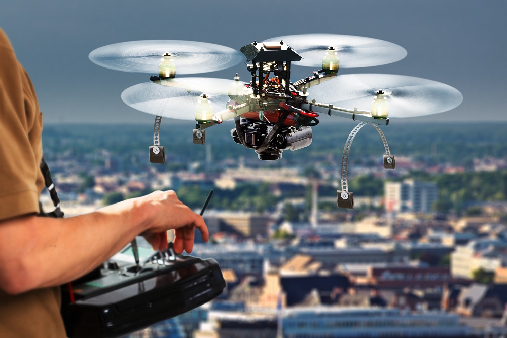 Flying Drone with Camera